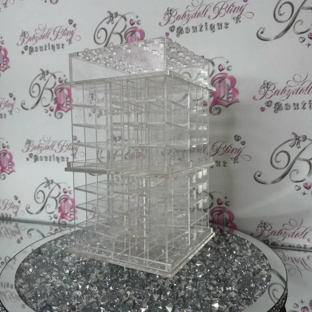 Impressions vanity Makeup Organizer holder lipstick lipgloss Clear Acrylic